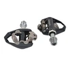 Image de Pedale route automatique shimano pd600 spd cyclo noir avec cales (paire)