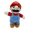 Image de Peluche Super Mario - Mario Rouge&Bleu 25cm