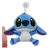 Image de Peluche Pendentif Stitch avec Ventouse - Bleu & Blanc 12cm