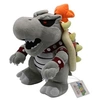 Image de Peluche Super Mario - Bowser Gris 27cm