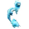 Image de Peluche Dragon pour Raya and The Last Dragon Sisu Action Modifiable Jouet - Bleu