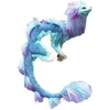 Image de Peluche Dragon pour Raya and The Last Dragon Sisu Action Modifiable Jouet - Bleu Violet