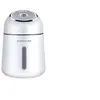 Image de 3 en 1 humidificateur désodorisant mini purificateur d'air led veilleuse usb ventilateur brumisateur blanc