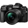 Image de Om System Om-1 Mark II Caméra Micro Four Thirds, 20 MP BSI Stacked Sensor, 5-Axis Image Stabilisation, Noir avec Objectif M.Zuiko Digital 12-40mm f2.8 Pro II en occasion ou reconditionné