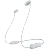 Image de Sony WI-C100 Écouteurs sans Fil Bluetooth - Jusqu'à 25 Heures d'autonomie - Microphone intégré pour Les appels téléphoniques - Compatible Assistants vocaux - Blanc en occasion ou reconditionné