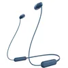 Image de Sony WI-C100 Écouteurs sans Fil Bluetooth - Jusqu'à 25 Heures d'autonomie - Microphone intégré pour Les appels téléphoniques - Compatible Assistants vocaux - Bleu en occasion ou reconditionné