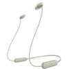 Image de Sony WI-C100 Écouteurs sans Fil Bluetooth - Jusqu'à 25 Heures d'autonomie - Microphone intégré pour Les appels téléphoniques - Compatible Assistants vocaux - Taupe en occasion ou reconditionné