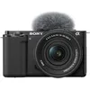 Image de Sony ZV-E10K Appareil Photo Hybride (APS-C) avec Objectif Power Zoom 16-50 mm f/3,5-5,6 II   écran orientable et inclinable, autofocus Eye AF en Temps réel, idéal pour Vloggers et débutants en occasion ou reconditionné