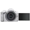Image de Canon EOS R50 Appareil Photo Blanc + Objectif RF-S 18-45 is STM (Hybride APS-C 24M Pixels, 15 im/Sec, CMOS AF Dual Pixel, vidéo 4K/30p, WiFi), Blanc en occasion ou reconditionné