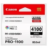 Image de PFI-4100 MBK - 80 ml - noir mat - original - boîte de suspension - réservoir d'encre - pour imagePROGRAF PRO-1100