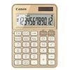 Image de KS-125KB - Calculatrice de bureau - 12 chiffres - panneau solaire, pile - or
