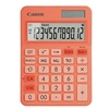 Image de LS-125KB - Calculatrice de bureau - 12 chiffres - panneau solaire, pile - orange