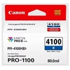 Image de PFI-4100 B - 80 ml - bleu - original - boîte de suspension - réservoir d'encre - pour imagePROGRAF PRO-1100