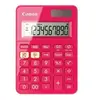 Image de LS-100KB - Calculatrice de bureau - 10 chiffres - panneau solaire, pile - rose