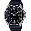 Image de Montre - - Collection Homme - Noir et Acier - Etanchéité 20 bars - Verre minéral - Quartz