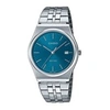 Image de Montre analogique Timeless MTP-B145D acier bleu 40 mm 5 bar