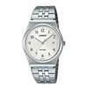 Image de Montre homme MTP-B145D-7BVEF Quartz acier inoxydable blanc