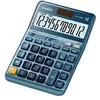 Image de DF-120EM - Calculatrice de bureau - 12 chiffres - panneau solaire, pile - bleu