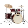 Image de CL52KRS Superstar Classic Gloss Garnet Lacebark Pine batterie 5 pièces