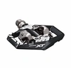 Image de Pedale vtt automatique xt m8120 spd grise avec cales (paire) - surface plus large