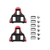 Image de Paire de cales Shimano SPD-SL SM-SH10 Rouge Sans flotteur