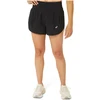 Image de Short Asics Road 3.5In Noir pour Femme, Taille L