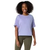 Image de T-shirt Asics Nagino Run Adjustable Violet Femme, Taille S