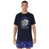Image de T-shirt Asics Fujitrail SS Noir Violet, Taille M
