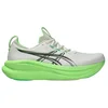 Image de Chaussures Asics Gel-Nimbus 28 Blanc Vert SS26, Taille 42,5 - EUR