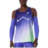 Image de T-shirt Asics Metaspeed sans manches violet blanc, Taille XL