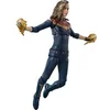 Image de Figurine Tamashii Nations The Marvels S.H. Captain Marvel Bleu 15 cm BTN64162-5