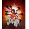 Image de Figurine Tamashii Nations One Piece Monkey D Luffy Gum Gum Hawk Gatling Rouge 15 cm 4573102675040