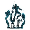 Image de Figurine MMS672D50 Marvel Comics Iron Man 2 Neon Tech & Suit-Up Gantry Version Deluxe