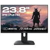 Image de JAPANNEXT Ecran PC Gamer 23.8" IPS Full HD (1920x1080) 200Hz 0.5ms | Hauteur & Inclinaison réglable Haut-parleurs intégrés | G-Sync/FreeSync | Garantie 2 Ans | JN-I238FHD200F en occasion ou reconditionné