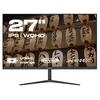 Image de JN-IPS27WQHDR-C65W - Ecran LED - 27" - 2560 x 1440 QHD @ 75 Hz - IPS - 350 cd/m² - 1000:1 - HDR10 - 5 ms - HDMI, DisplayPort, USB-C - haut-parleurs