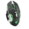 Image de Souris de jeu sans fil FREE WOLF X8 Rechargeable LED Rétroéclairé USB Optique Ergonomique - Noir