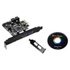 Image de EC04-E - Adaptateur USB - PCIe 2.0 profil bas - USB, USB 2.0, USB 3.0