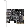 Image de ECU05 - Adaptateur USB - PCIe 2.0 x2 profil bas - USB-C 3.1 x 1 + USB 3.0 x 2 + USB 3.0 (interne) x 2
