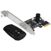 Image de SilverStone SST-ES02-PCIe - Télecommande sans-fil 2.4G pour allumer/redémarrer l'ordinateur, Le haut-parleur PC intégré, PCIe en occasion ou reconditionné