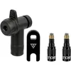 Image de Topeak - TurboFlow Valve Combo with RapidHead - Pompe à vélo - Taille unique