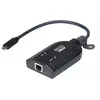 Image de ATEN KA7183 - Adaptateur clavier / vidéo / souris (KVM) - RJ-45 (F) pour 24 pin USB-C (M) - 5 V
