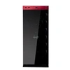 Image de 805 - Tour - ATX - panneau latéral fenêtré (verre trempé) - pas d'alimentation (ATX12V/ PS/2/ EPS) - rouge - USB/Audio