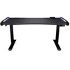 Image de Bureau Gamer ergonomique motorisé E-Mars RGB (Noir)