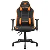 Image de Chaise gaming Gaming Fusion - SF Daim Noir et Orange