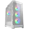 Image de BOITIER PC GAMING - GAMING - Boitier DUOFACE PRO RGB white + 2 panneaux blancs