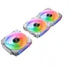 Image de Ventilateur Gaming - Gaming - KIT3APOLAR120RGBWH - Lot de 3 ventilateurs boîtier gaming - Blanc - Roulements hydrodynamiques