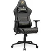 Image de Fauteuil gamer Armor One V2 Gold F - Cuir synthétique - Noir - 120 kg