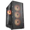 Image de Boitier PC Gaming - Gaming - AIRFACEPURE PROB - Noir - 4 Ventilateurs ARGB, Mesh, USB-C 3.2, GPU 320mm, Haute Performance