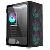 Image de Boîtier PC ATX moyenne tour X3 Mesh en verre trempé - Noir