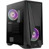 Image de Visor - Tempered Glass Edition - mid tower - ATX étendu - panneau latéral fenêtré (verre trempé) - pas d'alimentation (ATX) - noir - USB/Audio